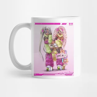 CYBER ☆ GAL 0011!! PINK see. Mug